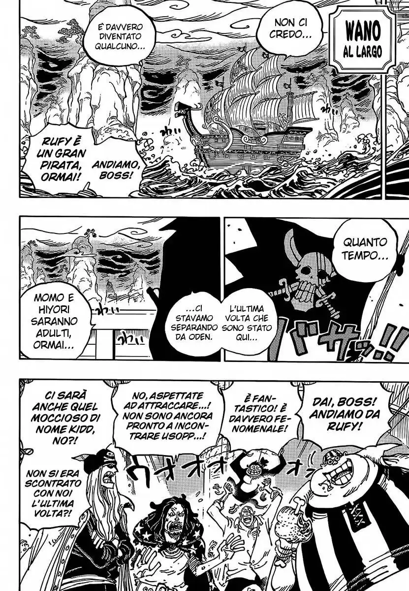 One Piece Capitolo 1054 page 8