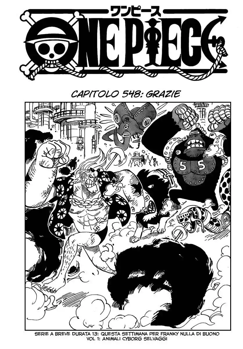 One Piece Capitolo 548 page 1