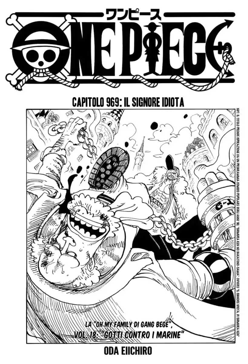 One Piece Capitolo 969 page 2