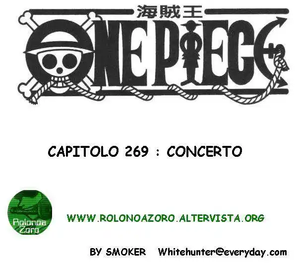 One Piece Capitolo 269 page 1