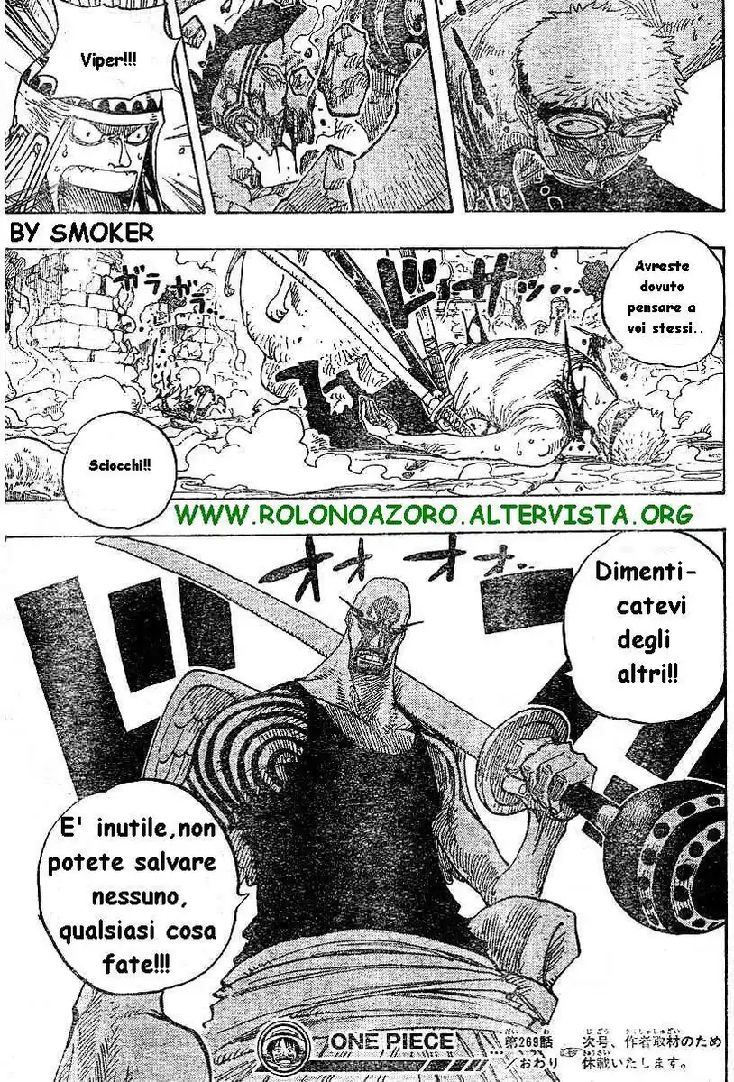 One Piece Capitolo 269 page 20