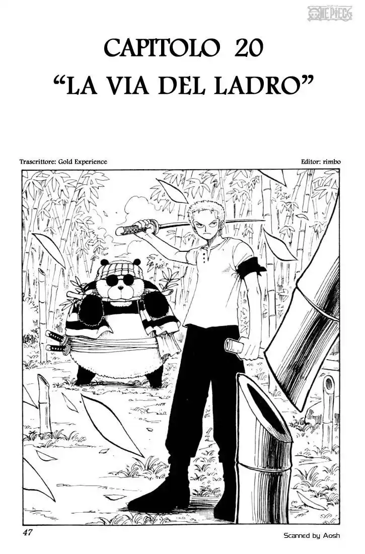 One Piece Capitolo 20 page 1