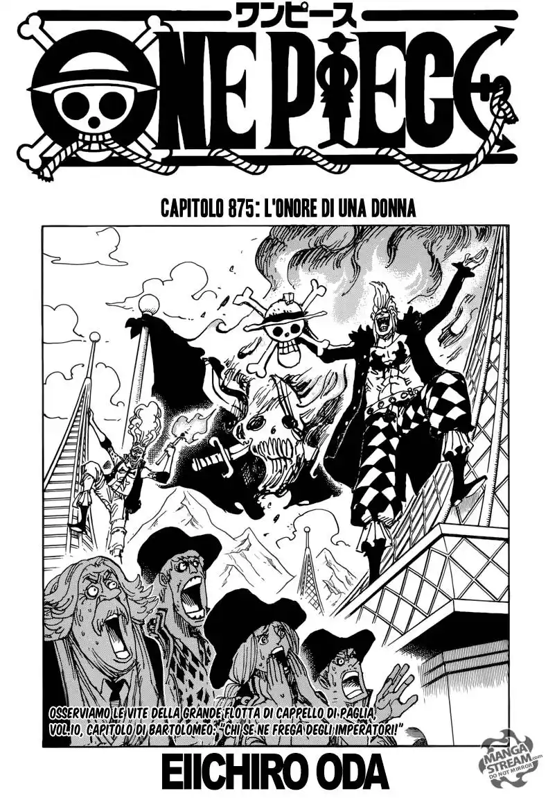 One Piece Capitolo 875 page 2