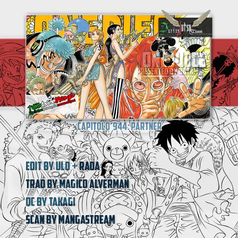 One Piece Capitolo 944 page 1