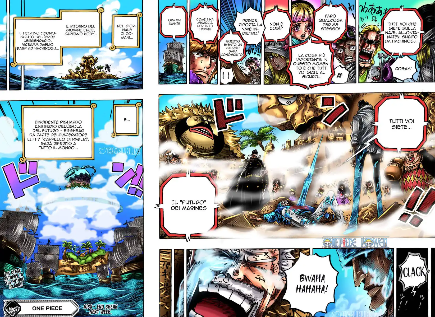 One Piece Capitolo 1088 page 15