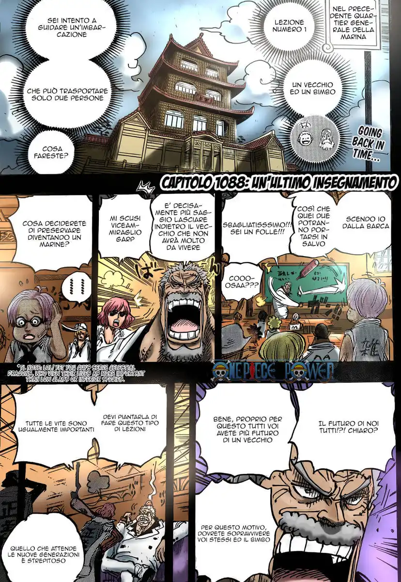 One Piece Capitolo 1088 page 2