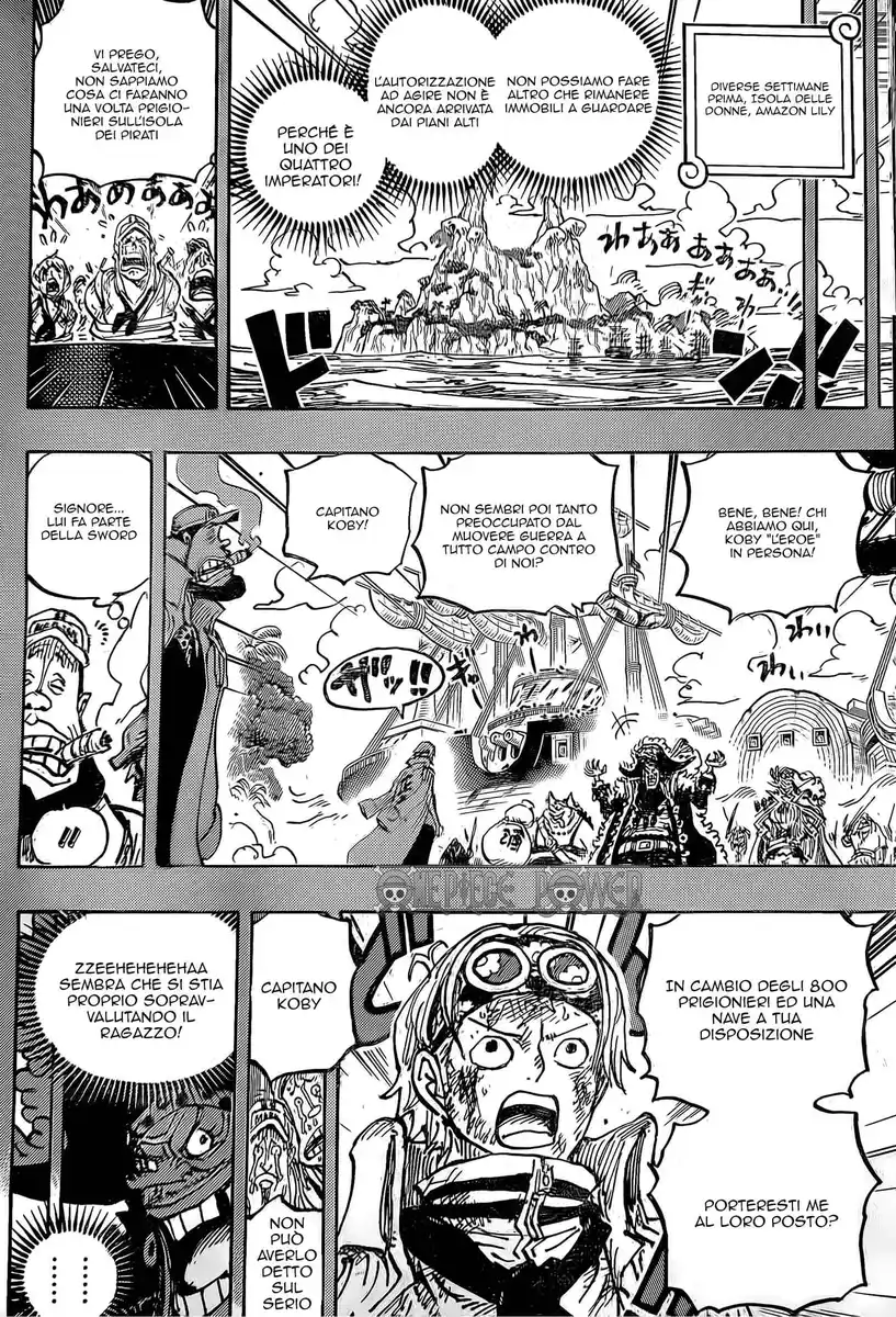 One Piece Capitolo 1088 page 3