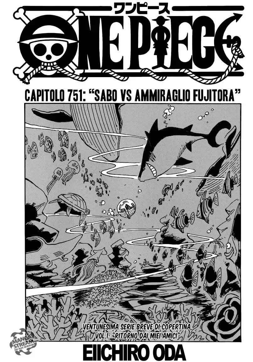 One Piece Capitolo 751 page 2