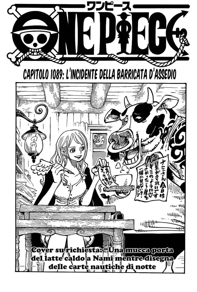 One Piece Capitolo 1089 page 2