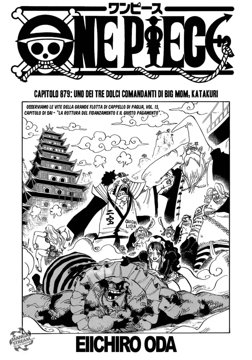 One Piece Capitolo 879 page 2