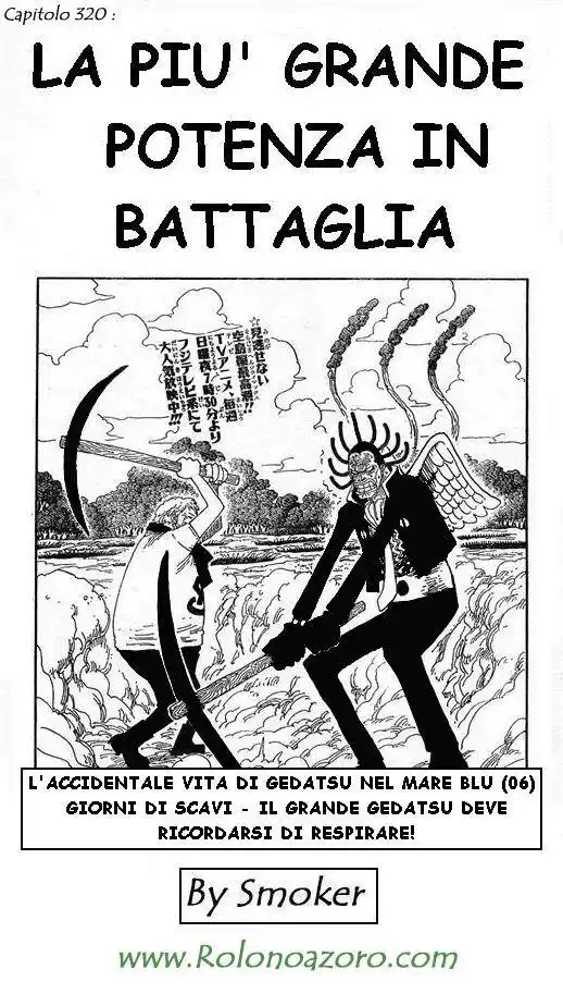 One Piece Capitolo 320 page 1