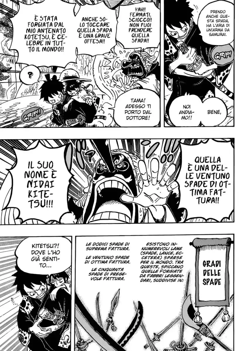 One Piece Capitolo 912 page 9