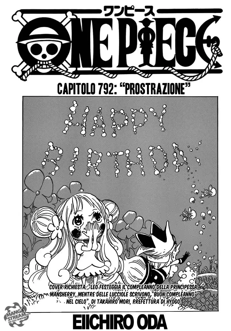 One Piece Capitolo 792 page 2