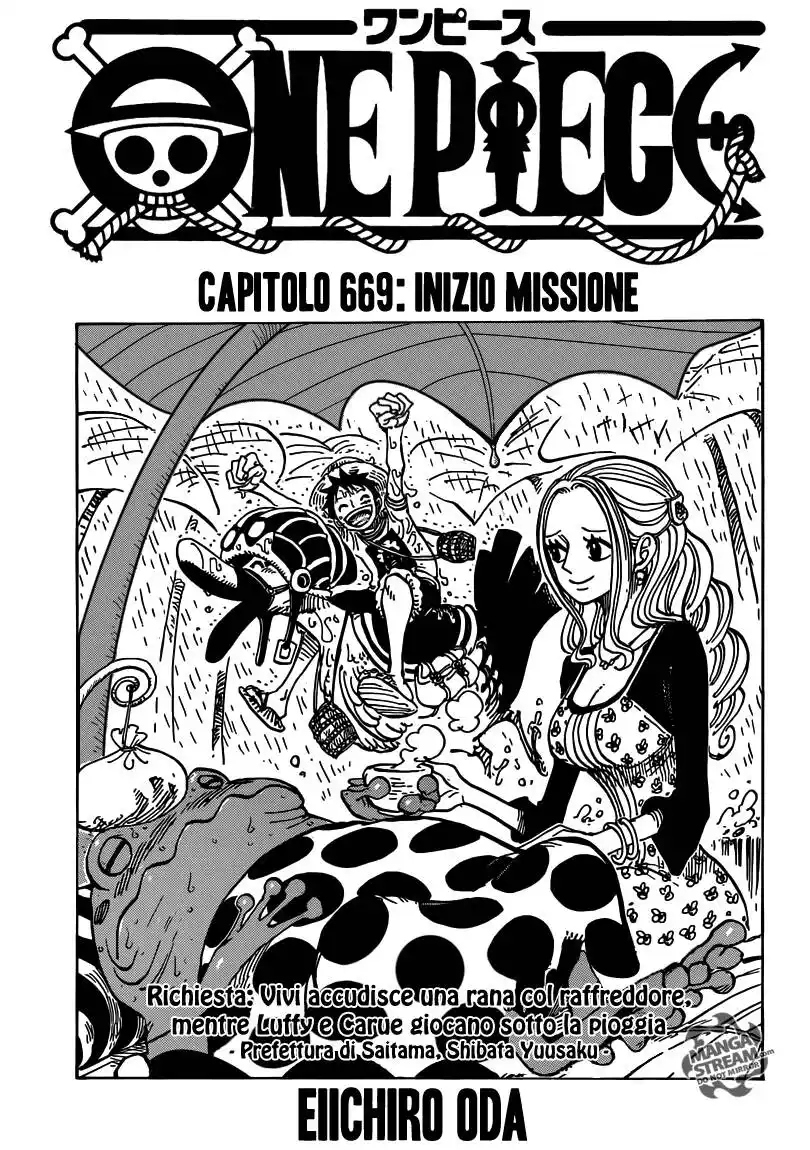 One Piece Capitolo 669 page 1