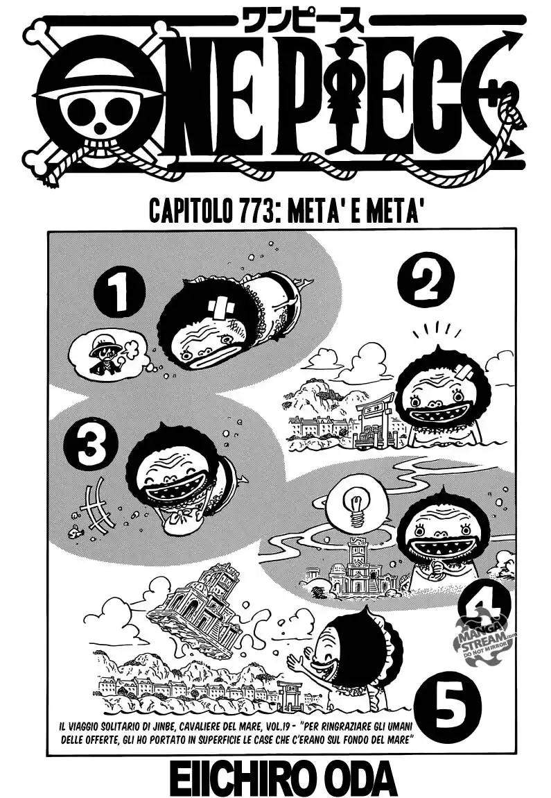 One Piece Capitolo 773 page 2