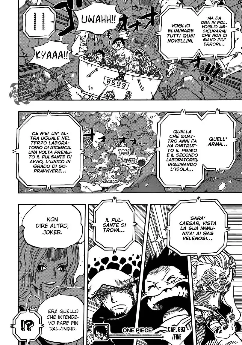 One Piece Capitolo 693 page 17