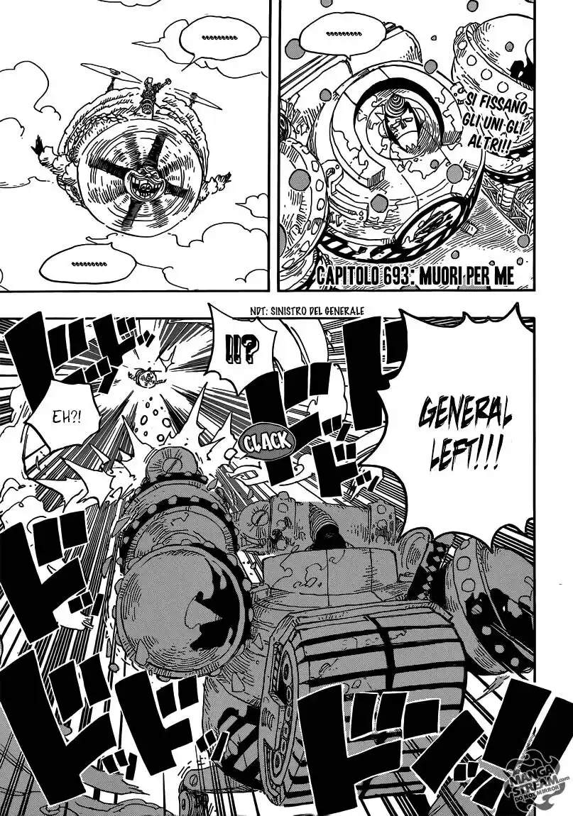 One Piece Capitolo 693 page 4