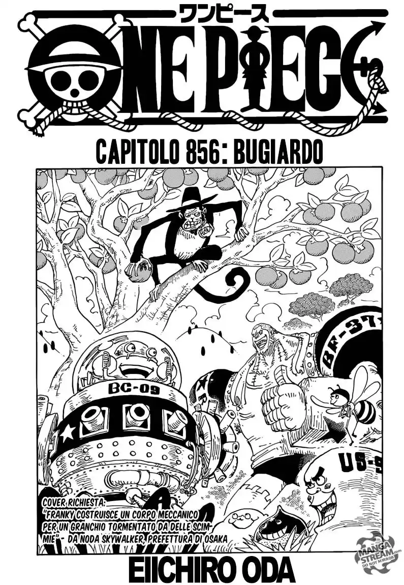 One Piece Capitolo 856 page 2