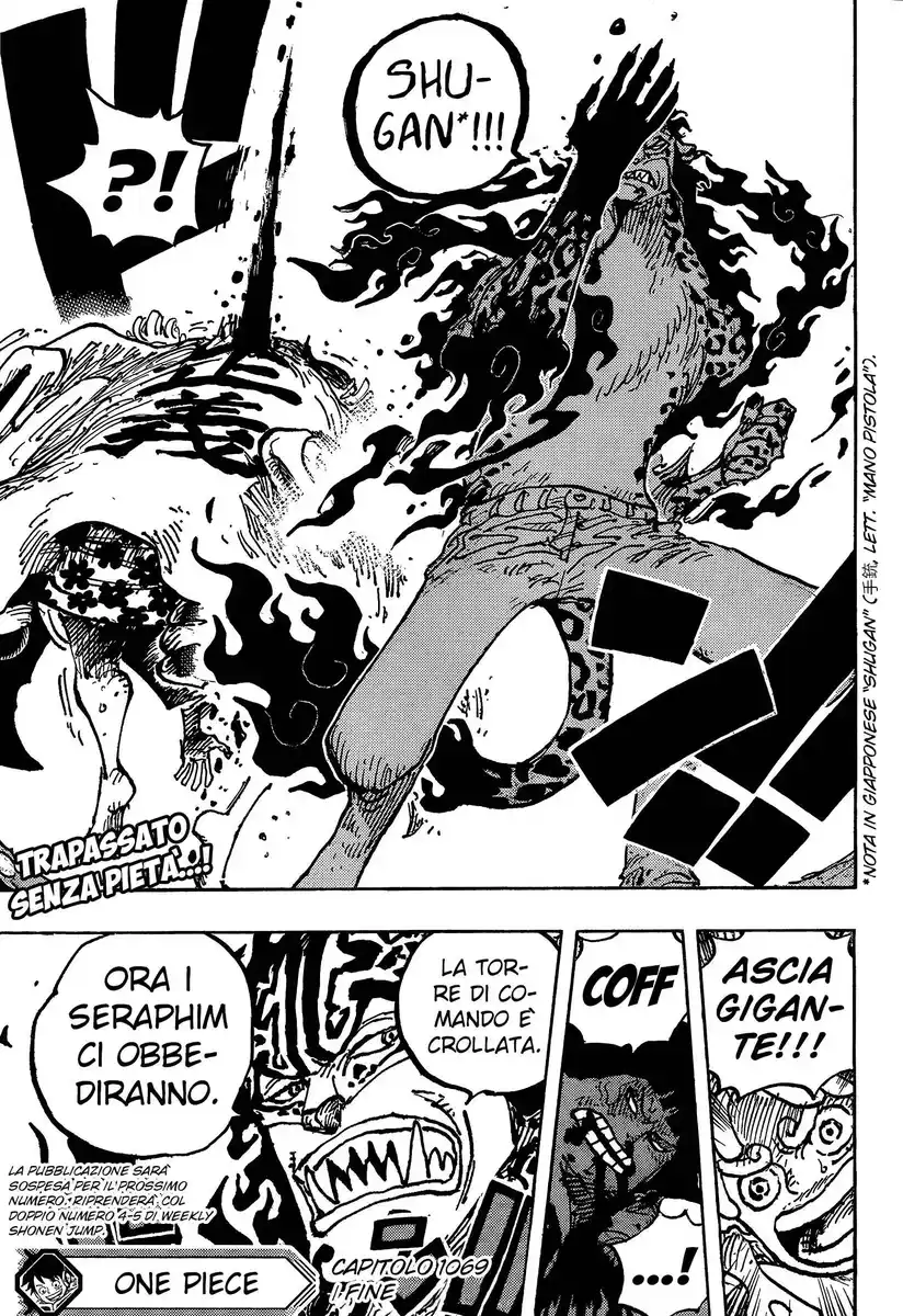 One Piece Capitolo 1069 page 15