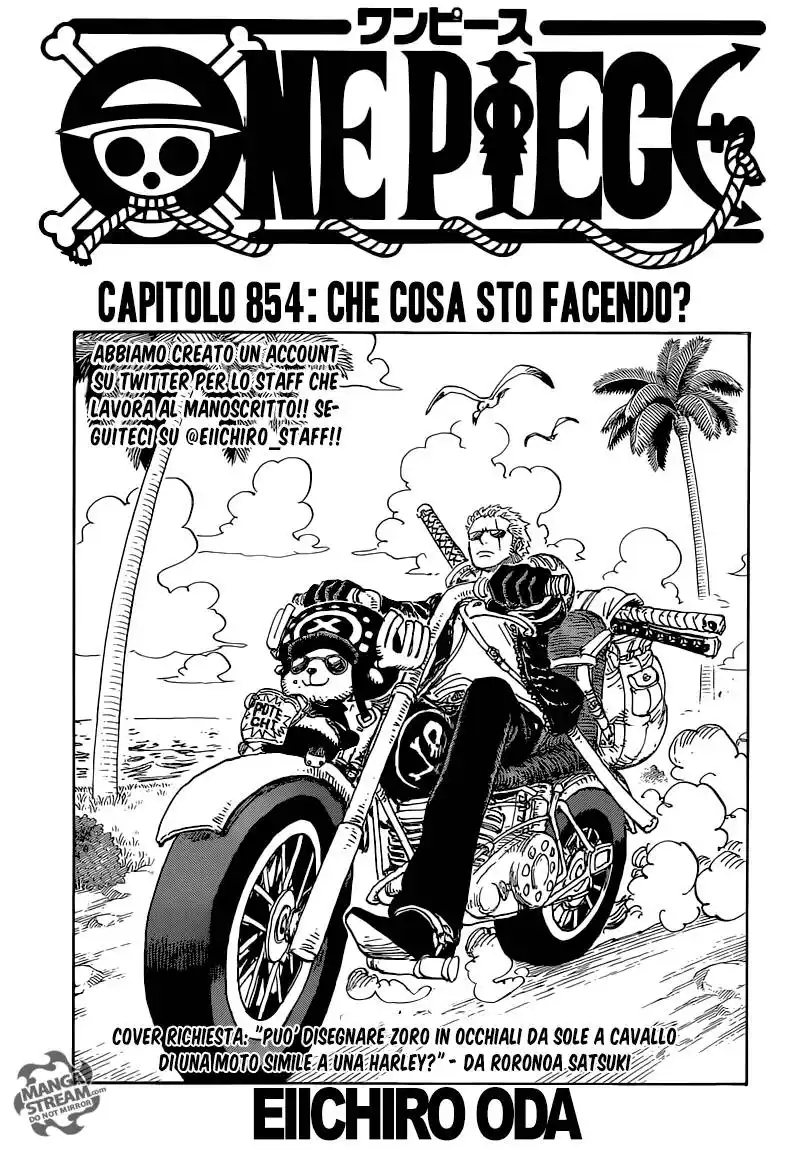 One Piece Capitolo 854 page 2