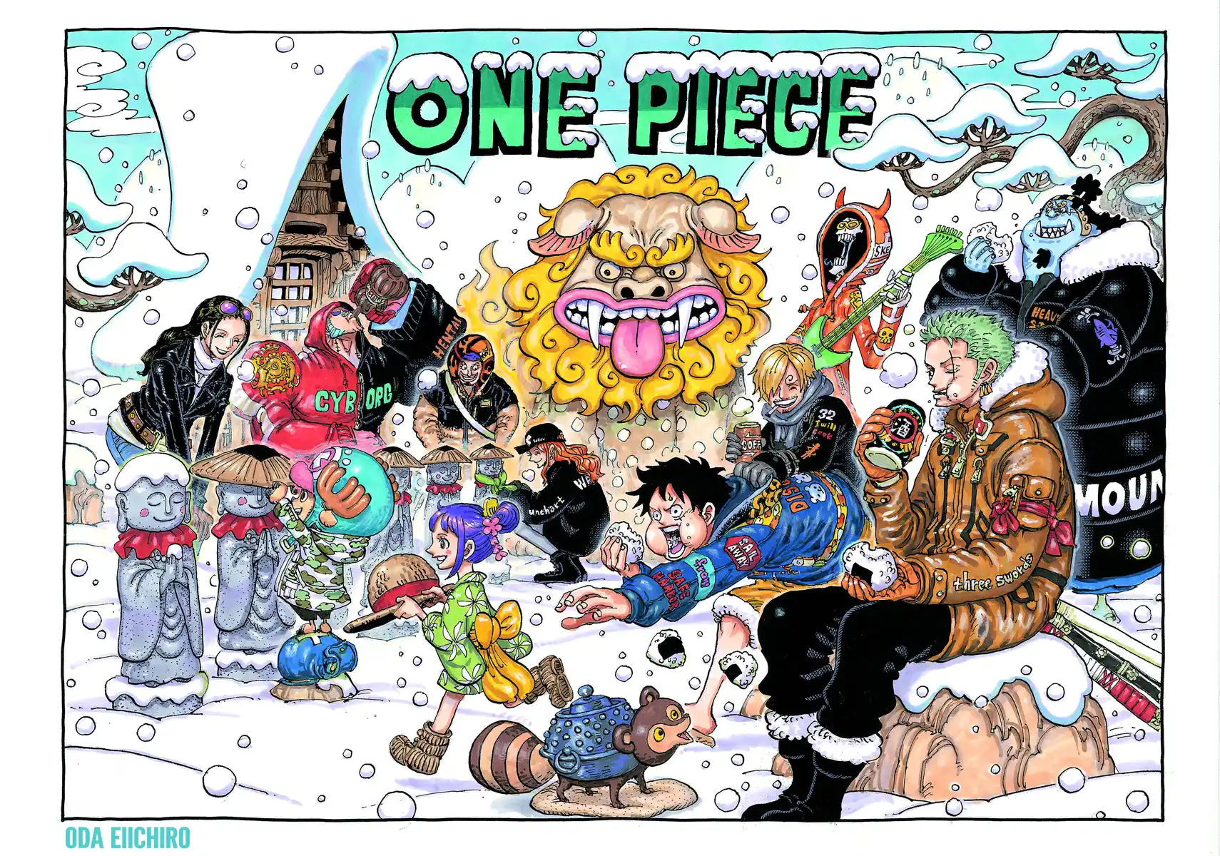 One Piece Capitolo 1009 page 3