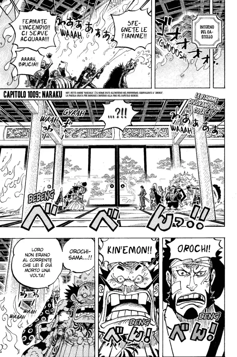 One Piece Capitolo 1009 page 4