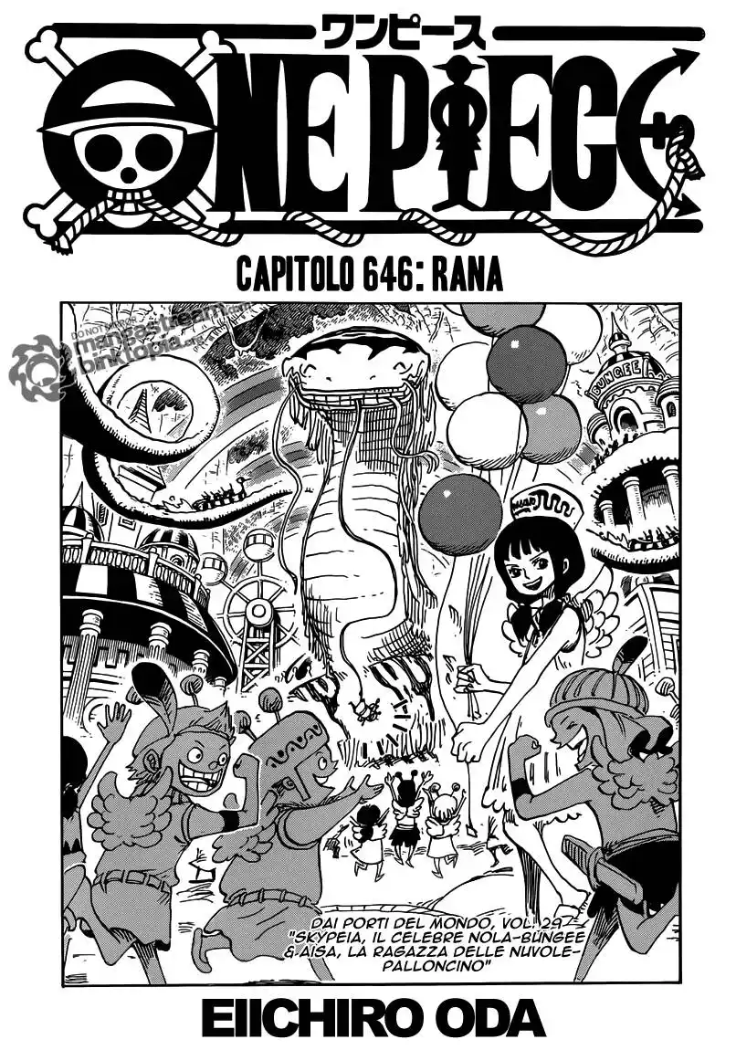 One Piece Capitolo 646 page 1