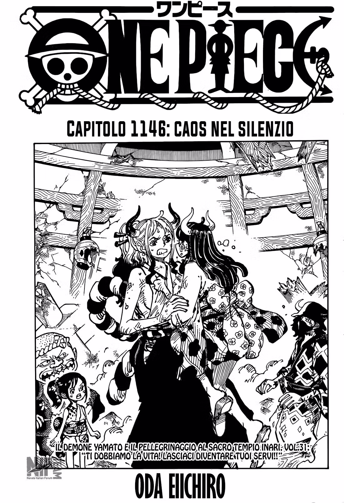 One Piece Capitolo 1146 page 1