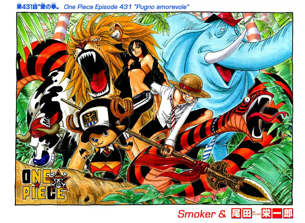 One Piece Capitolo 431 page 1