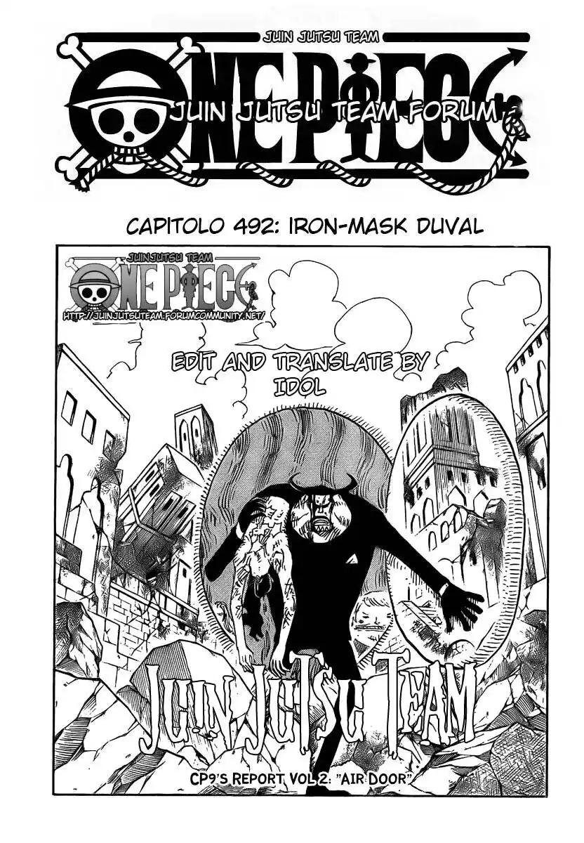 One Piece Capitolo 492 page 1