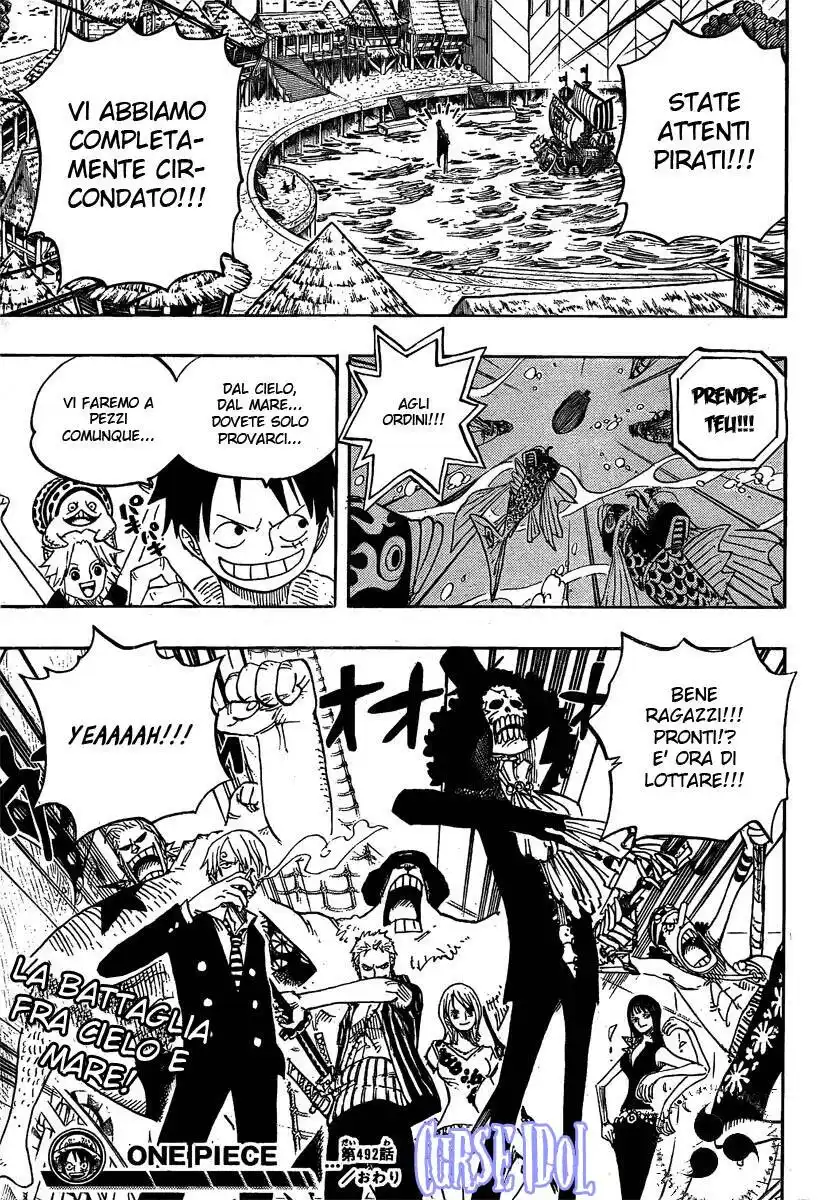 One Piece Capitolo 492 page 19