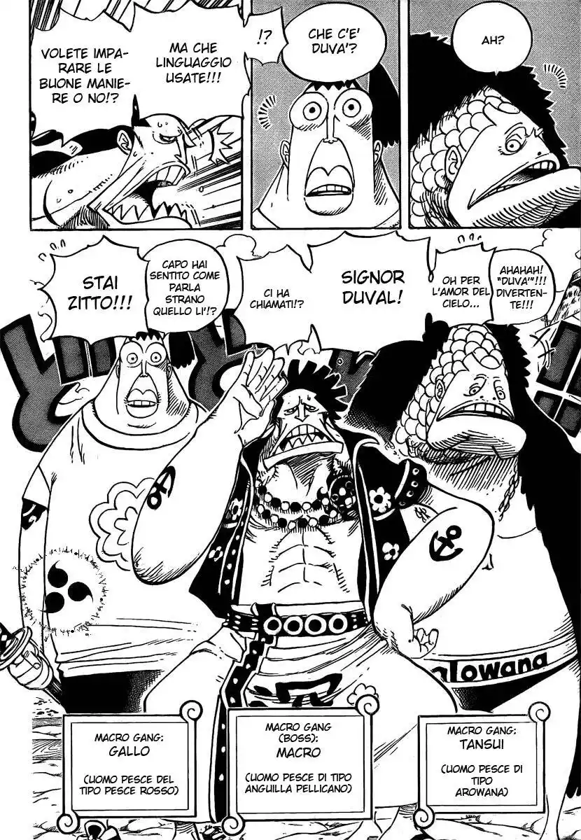 One Piece Capitolo 492 page 6