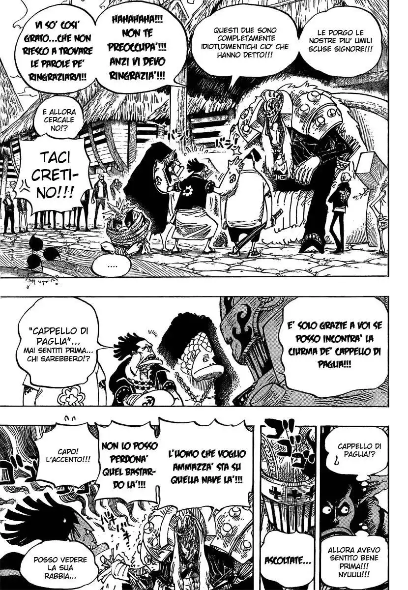 One Piece Capitolo 492 page 7