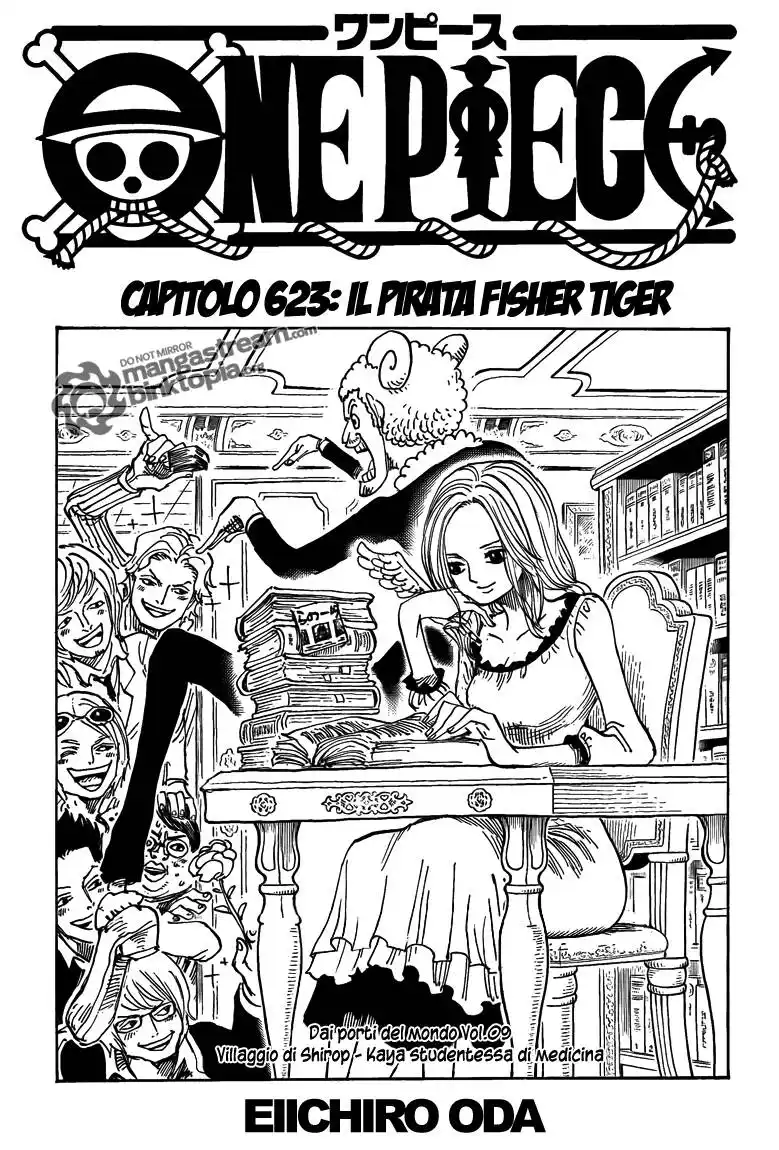 One Piece Capitolo 623 page 1