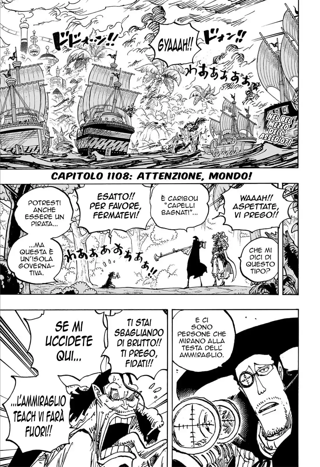 One Piece Capitolo 1108 page 3