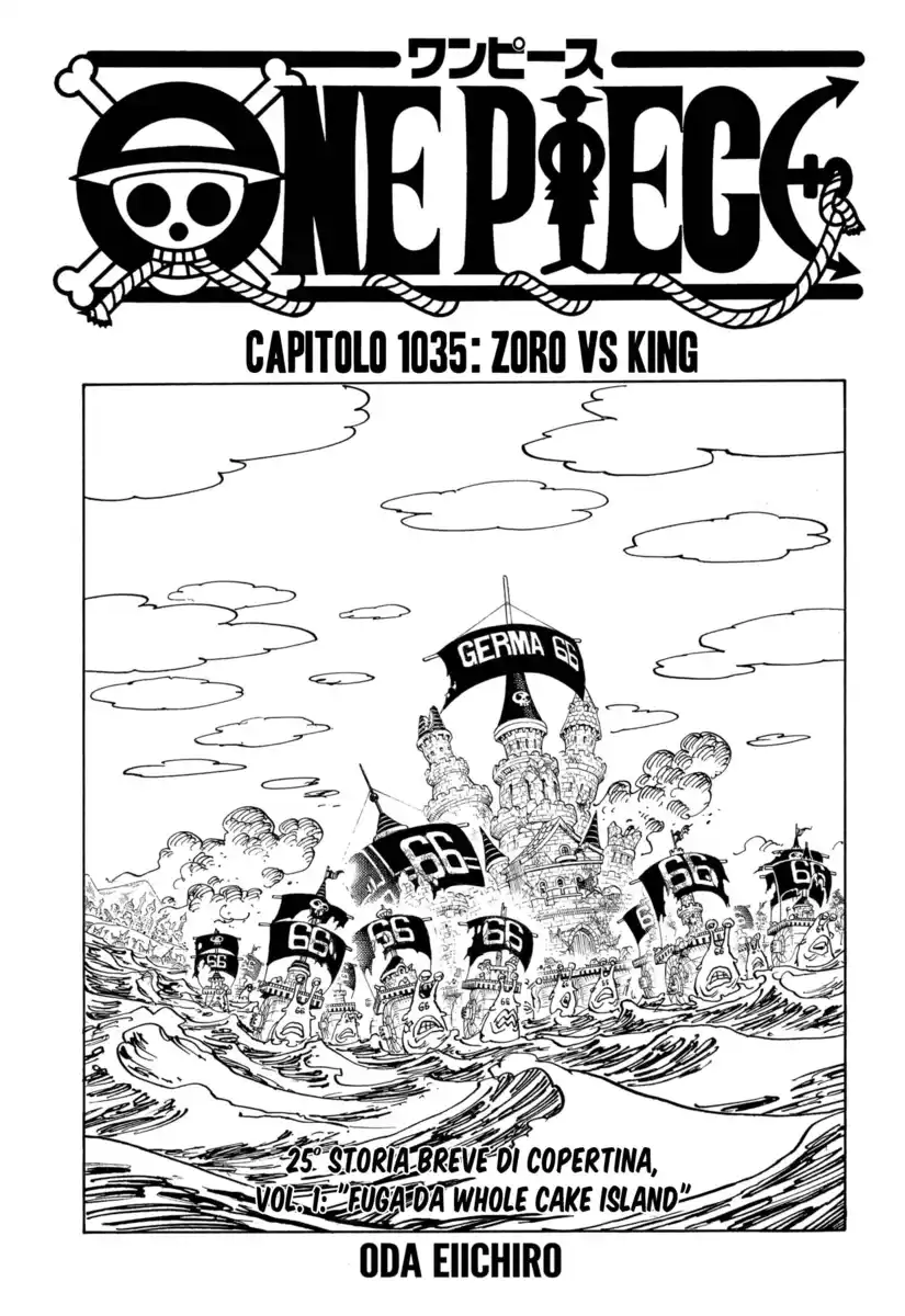 One Piece Capitolo 1035 page 2