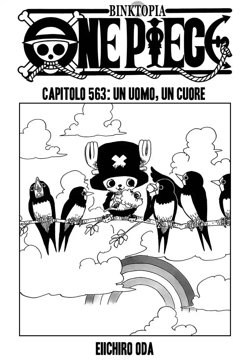 One Piece Capitolo 563 page 1