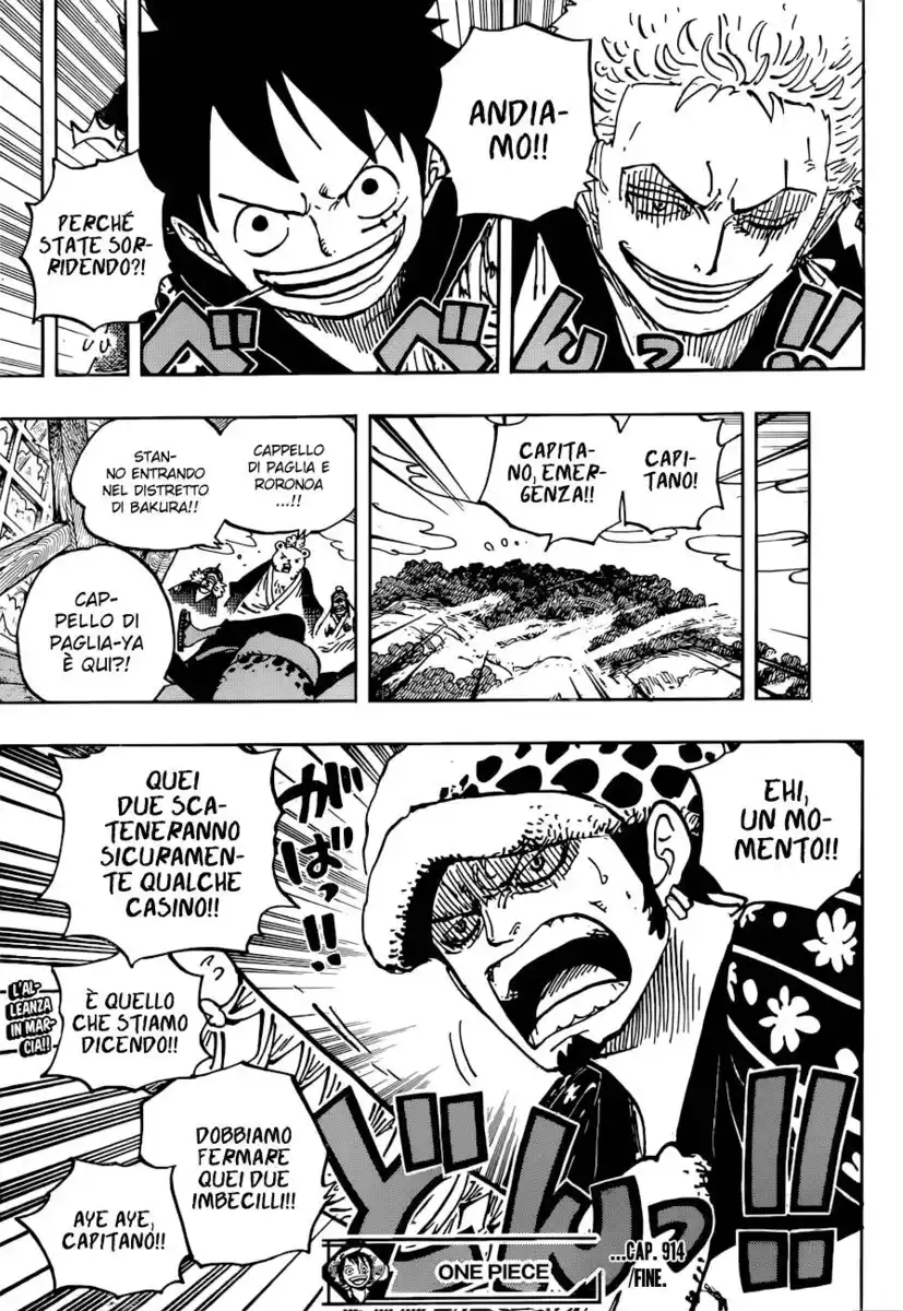 One Piece Capitolo 914 page 18