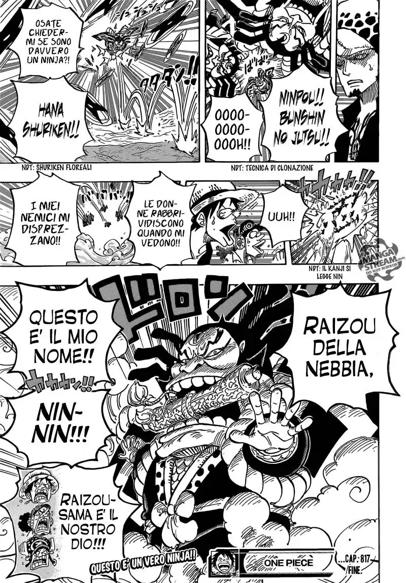 One Piece Capitolo 817 page 20