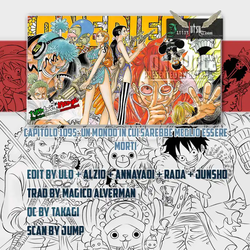 One Piece Capitolo 1095 page 1