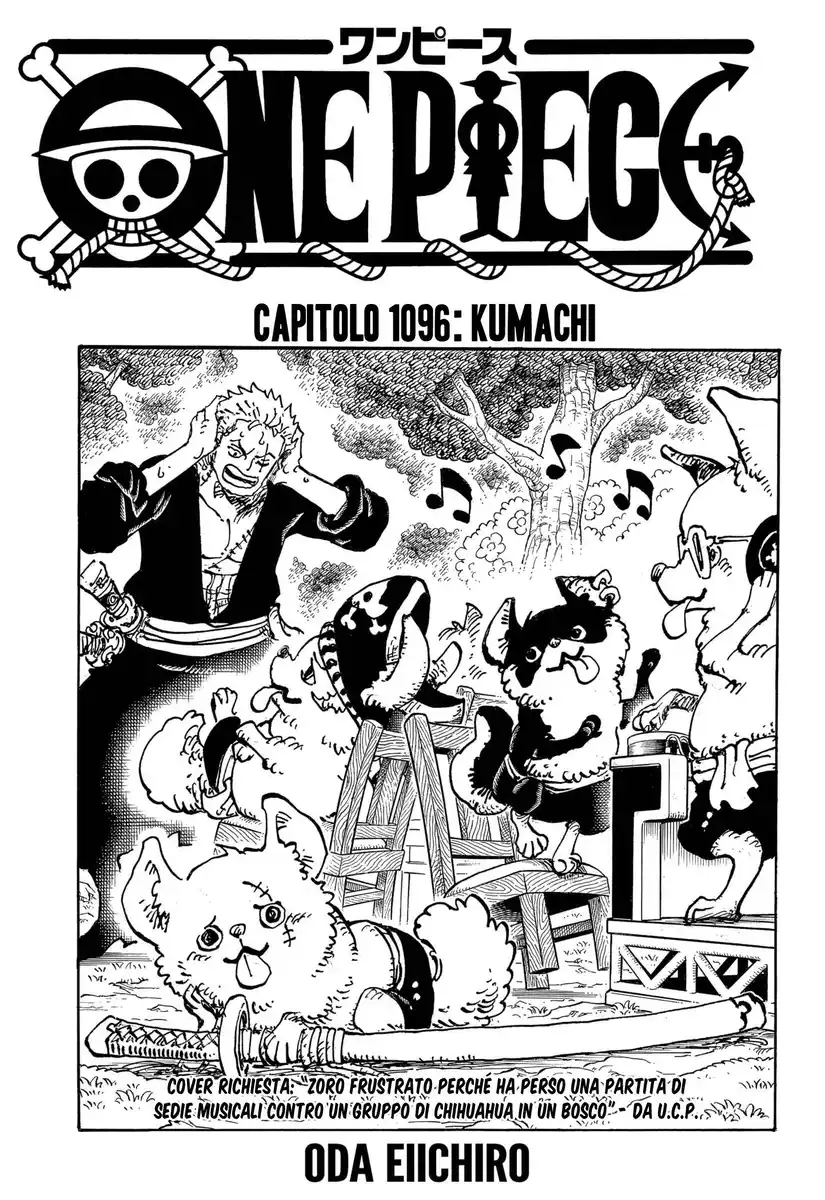 One Piece Capitolo 1096 page 2