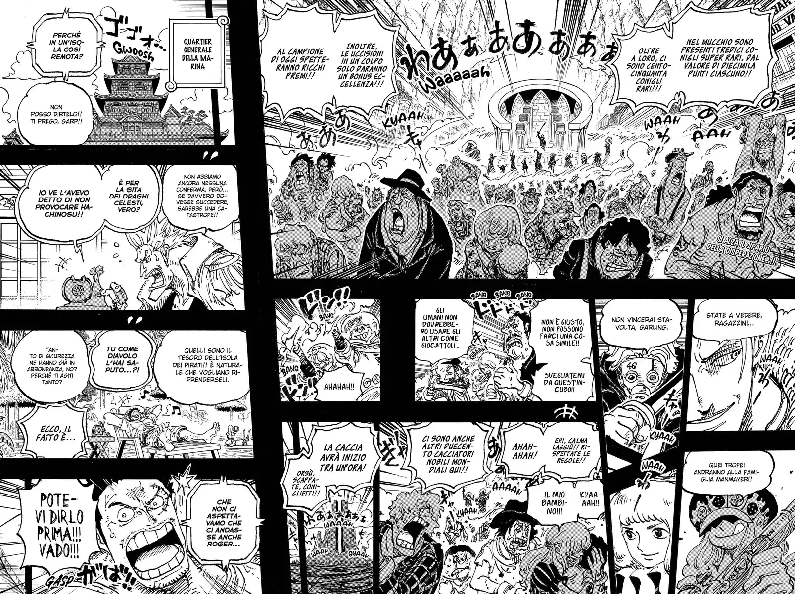 One Piece Capitolo 1096 page 3