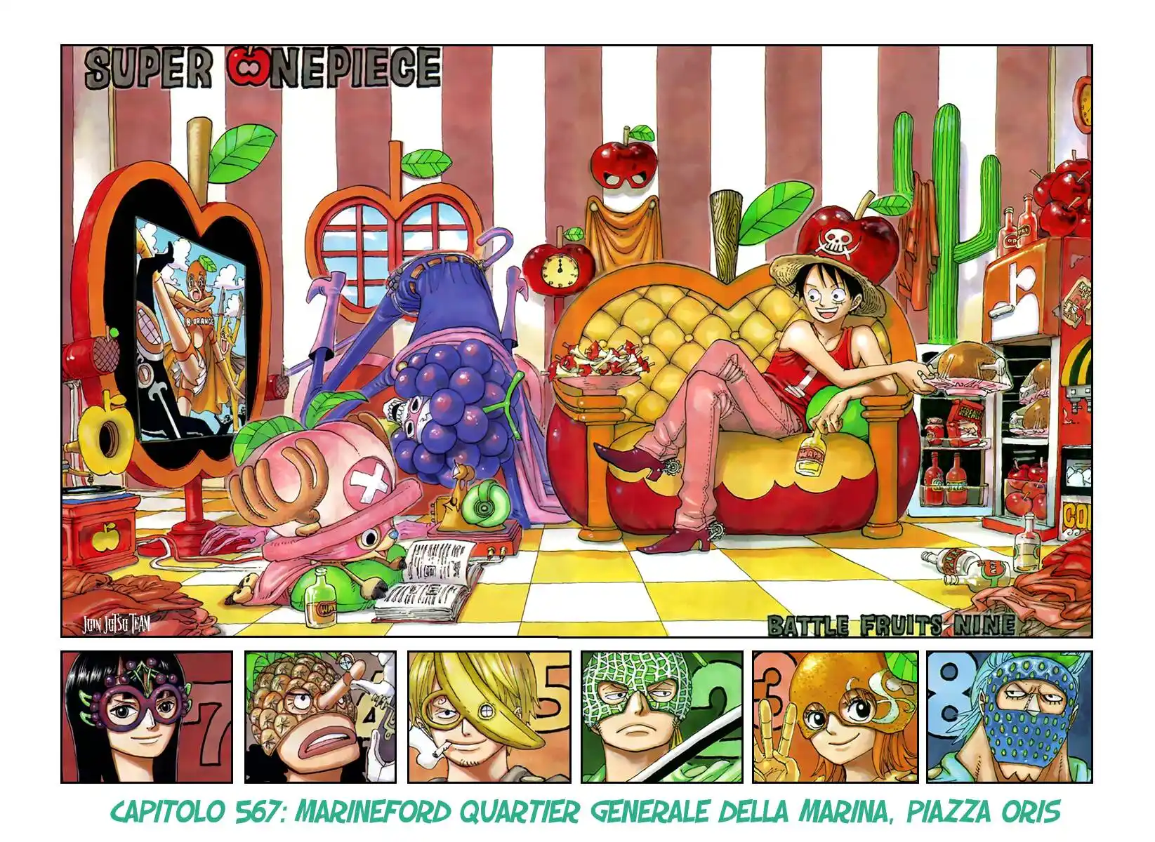 One Piece Capitolo 567 page 1