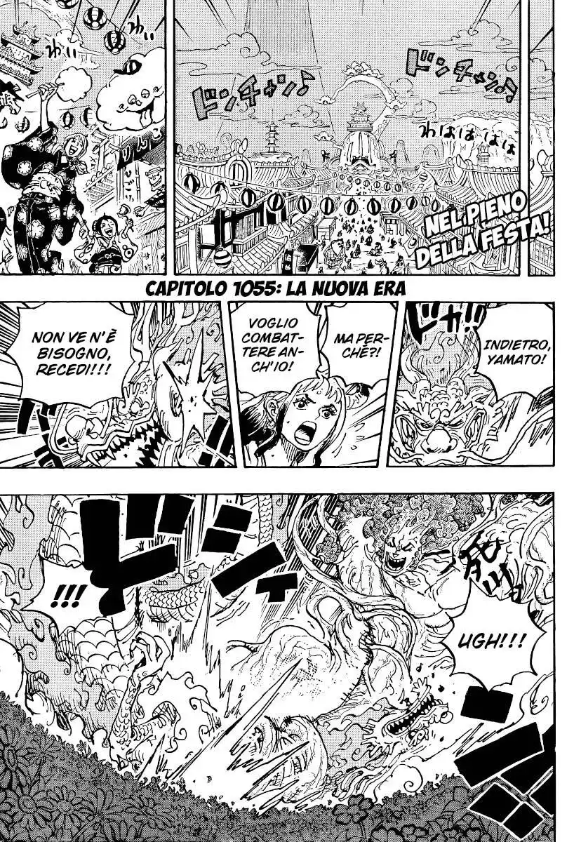 One Piece Capitolo 1055 page 3