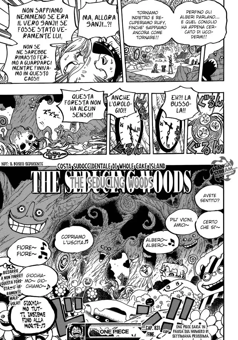 One Piece Capitolo 831 page 18