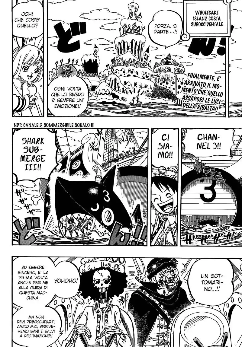 One Piece Capitolo 831 page 3