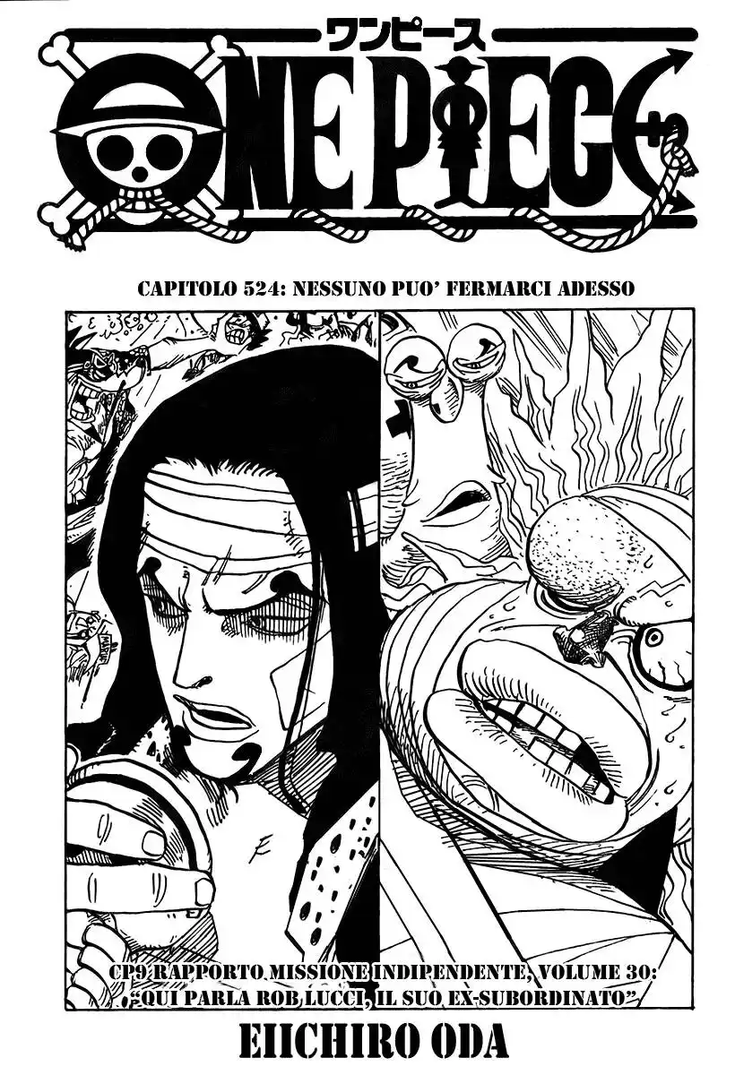 One Piece Capitolo 524 page 1