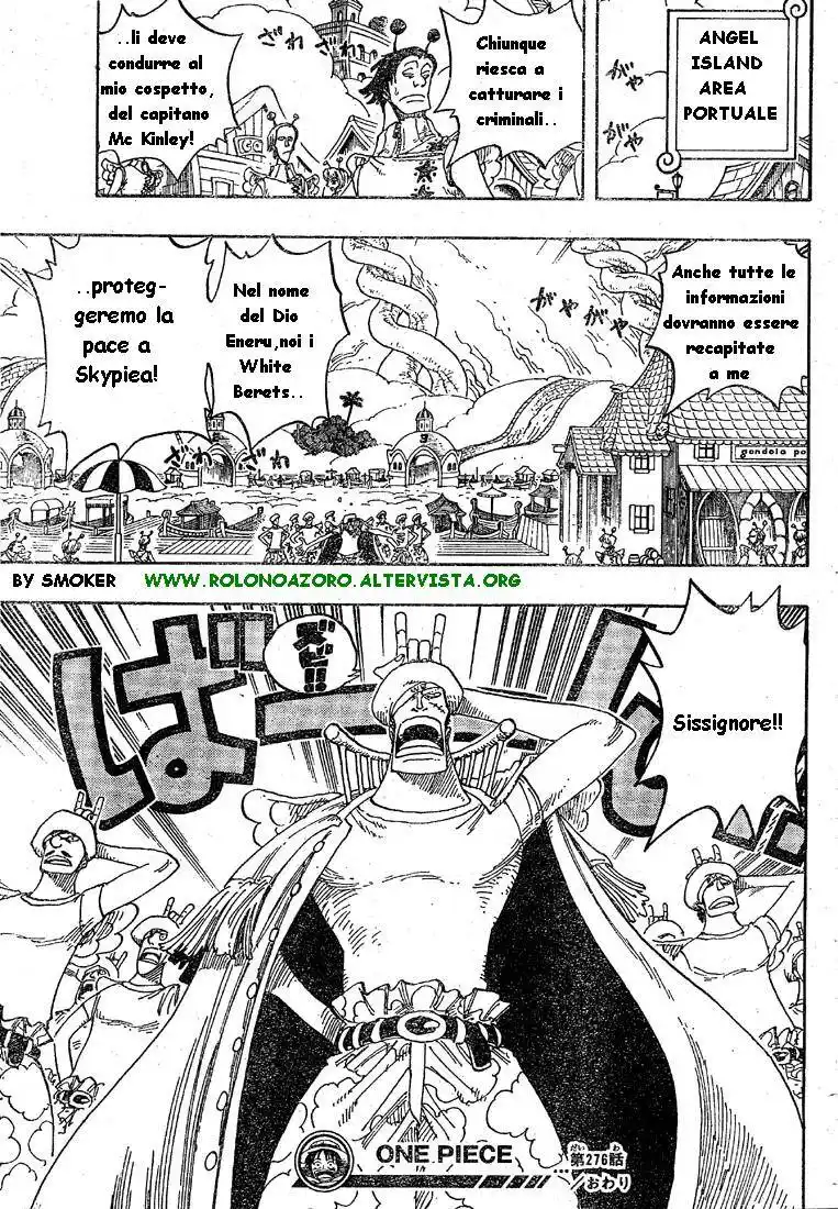 One Piece Capitolo 276 page 19