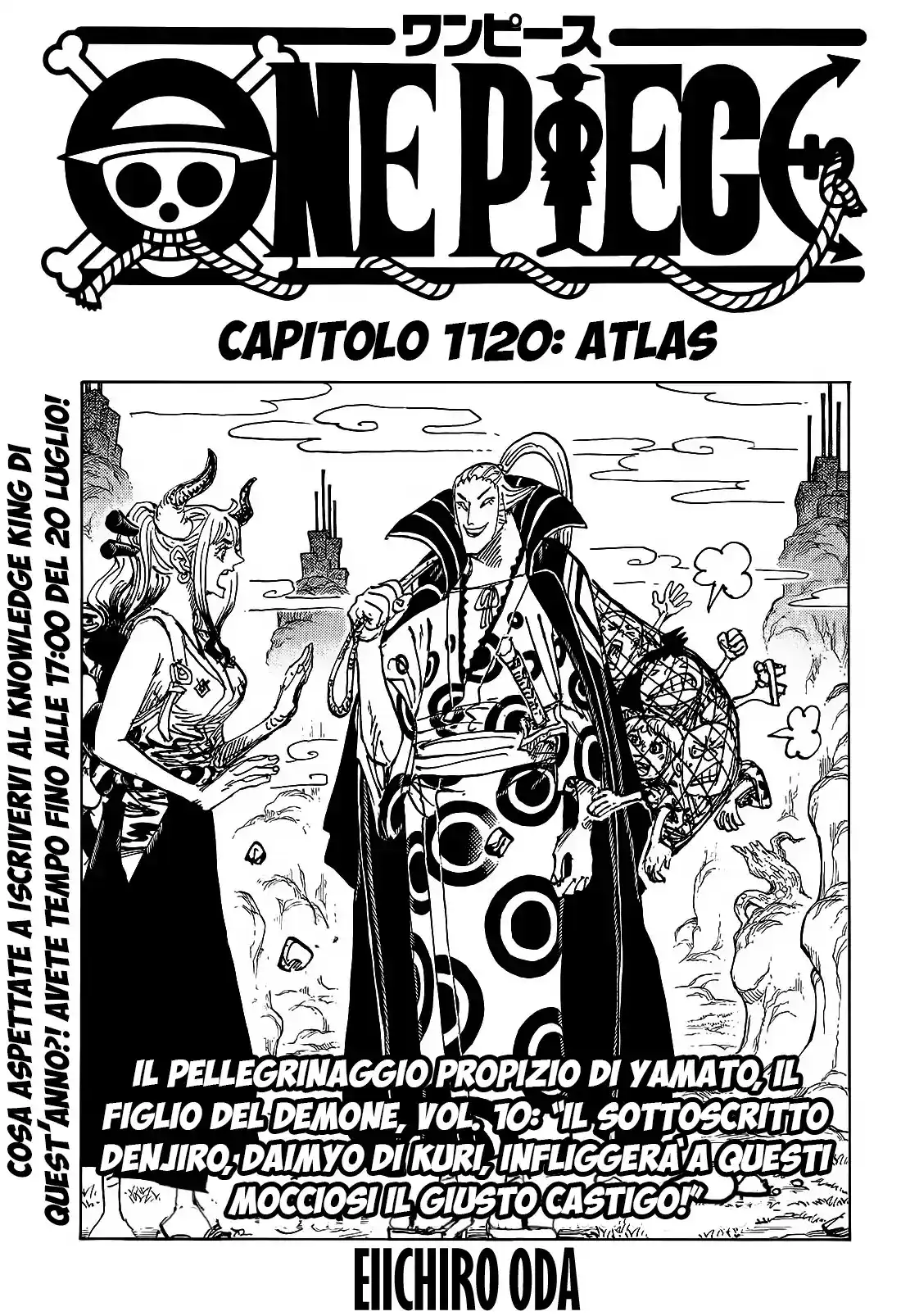 One Piece Capitolo 1120 page 1