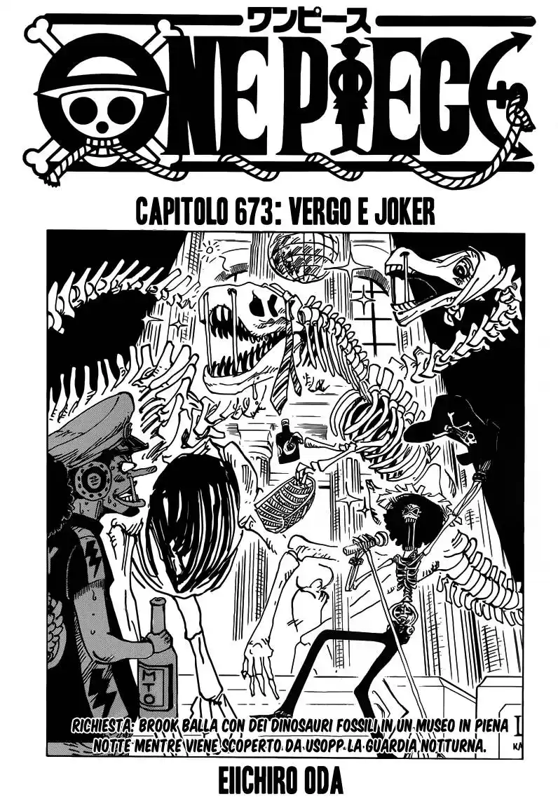 One Piece Capitolo 673 page 1